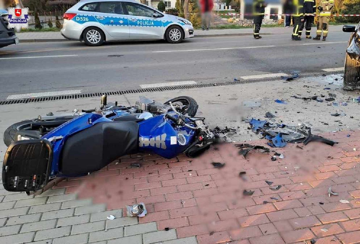 Policja szuka świadków zdarzenia. Zginął motocyklista