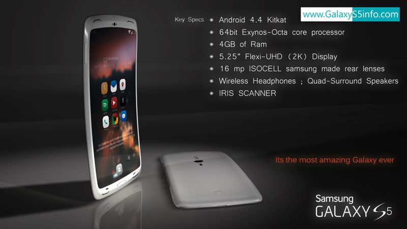 Samsung Galaxy S5 - przegląd najlepszych konceptów 11