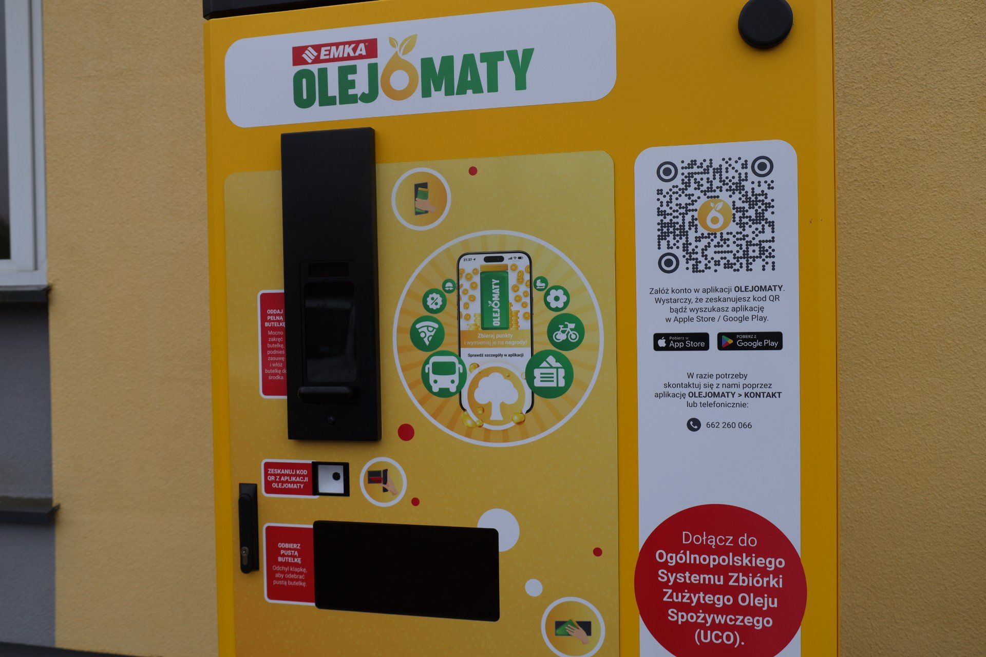 W Białym Borze stanął pierwszy olejomat