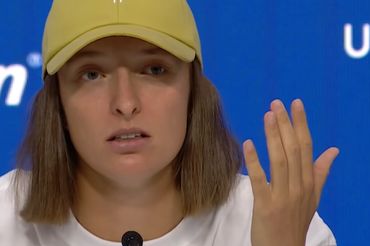 Iga Świątek nie wytrzymała po pytaniu od dziennikarza. 