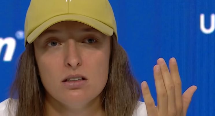 Iga Świątek nie kryła irytacji na konferencji prasowej. Po pytaniu dziennikarza