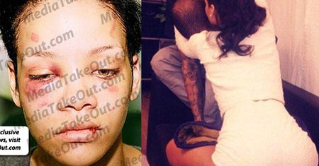 Rihanna PRZYTULA Chrisa Browna (FOTO)