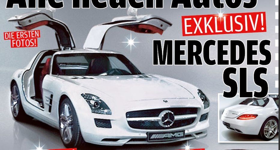 Mercedes SLS AMG Gullwing - prawdopodobna wizja