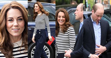 Uśmiechnięci Kate i William podkreślają małżeńską jedność na inauguracji charytatywnych regat (ZDJĘCIA)