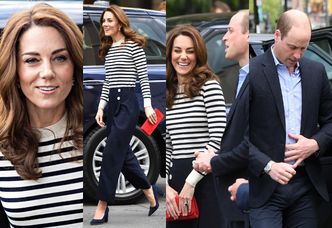 Uśmiechnięci Kate i William podkreślają małżeńską jedność na inauguracji charytatywnych regat (ZDJĘCIA)