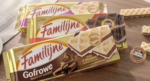 Wafle Familijne promują się w teleturnieju „Koło Fortuny”