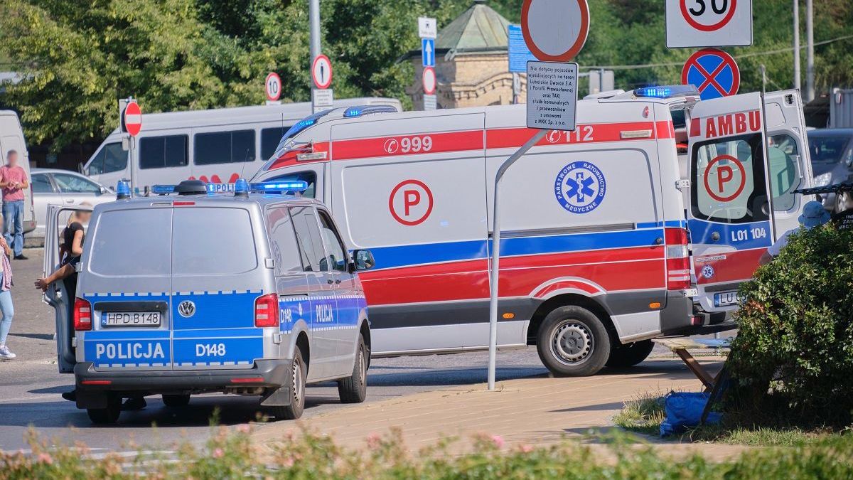 Pijany mężczyzna rozbił głowę o chodnik na ul. Cerkiewnej