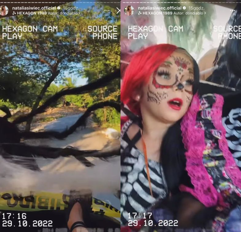 Natalia Siwiec pokazała, jak spędza Halloween w Tulum