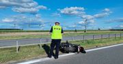 Motocyklista zginął w wypadku na obwodnicy Jarocina