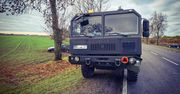 Zarębin: Wypadek na DK62. BMW przewróciło się do rowu