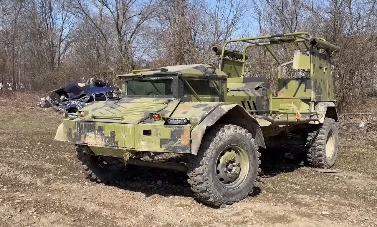 Firma VLOS tworzy nowy pojazd taktyczny dla ukraińskiego wojska