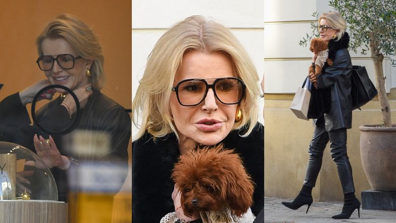 Joanna Racewicz na mieście