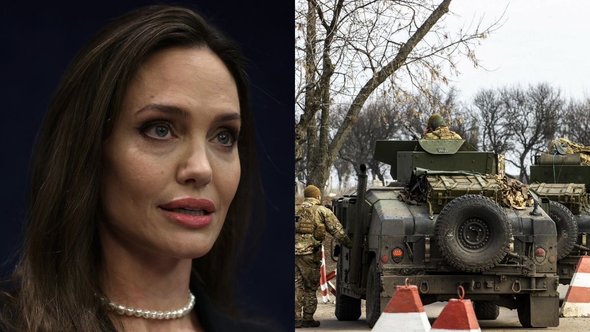 Angelina Jolie chce nieść pomoc Ukraińcom 