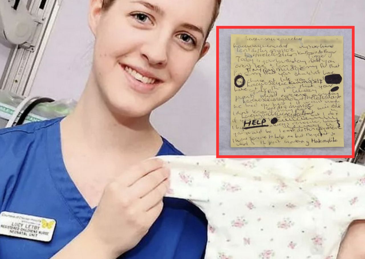 A handwritten note incriminated Lucy Letby.