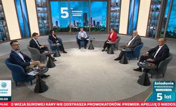 Jubileusz "Śniadania Rymanowskiego w Polsat News i Interii". Nowa scenografia
