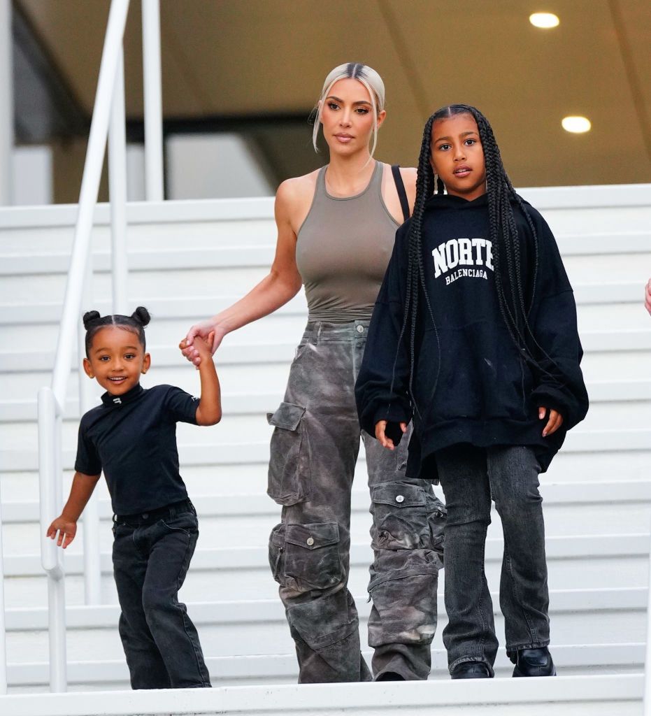Chicago West, Kim Kardashian i North West 