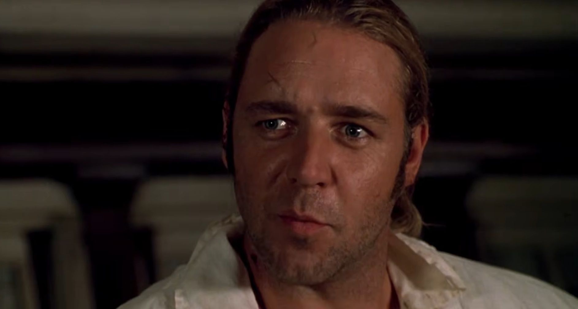 Russell Crowe w filmie "Pan i władca"