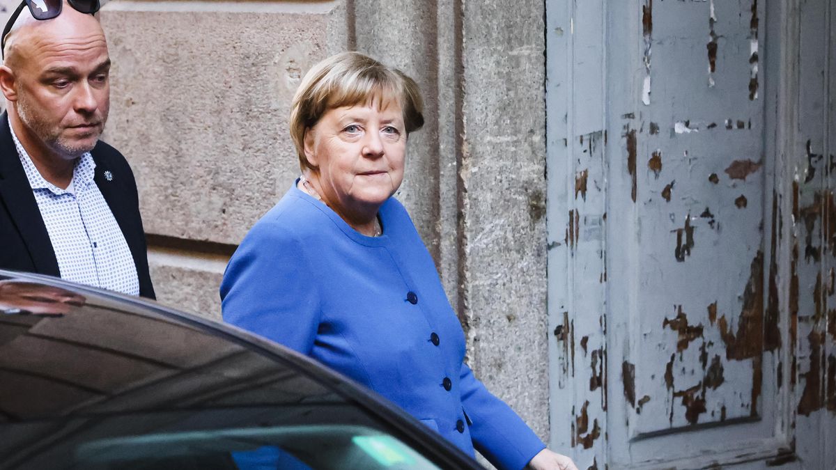 Former German Chancellor Angela Merkel attends the presentation of her book Liberta at Rizzoli Galleria in Milan, Italy, on December 11, 2024 (Photo by Alessandro Bremec/NurPhoto via Getty Images).