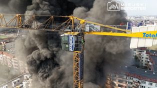 Warszawa: Pożar na Białołęce. Ewakuacja mieszkańców