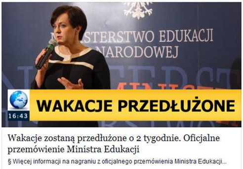 To nie jest prawdziwy news