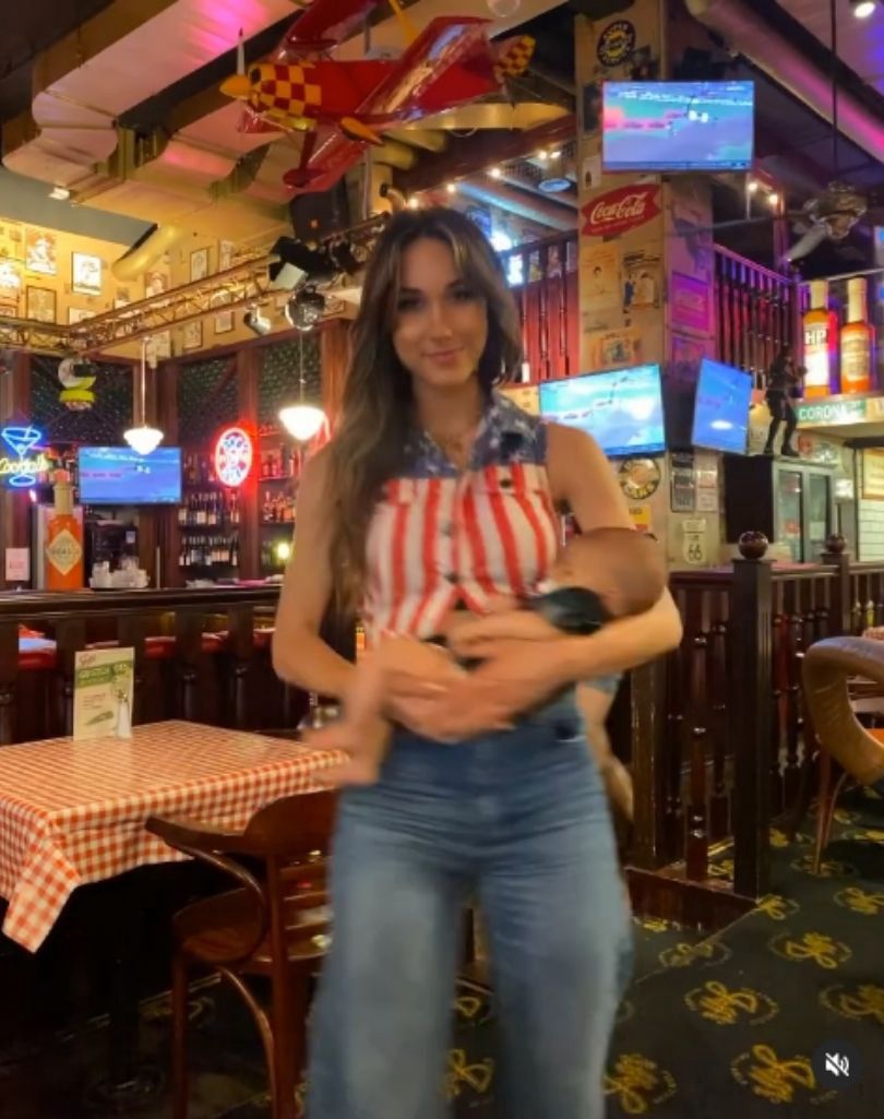 Ida Nowakowska celebruje Dzień Niepodległości USA z synem