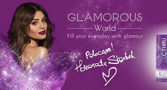 Honorata Skarbek reklamuje kosmetyki C-Thru Glamorous (wideo)