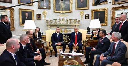 Cenckiewicz na spotkaniu Trumpa z Nawrockim. MSZ o tajnych rozmowach