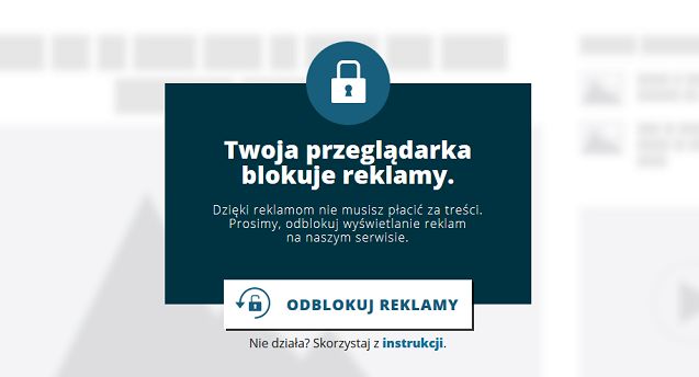 Użytkownicy adblocków bez dostępu do treści na Business Insider Polska i Plejada.pl