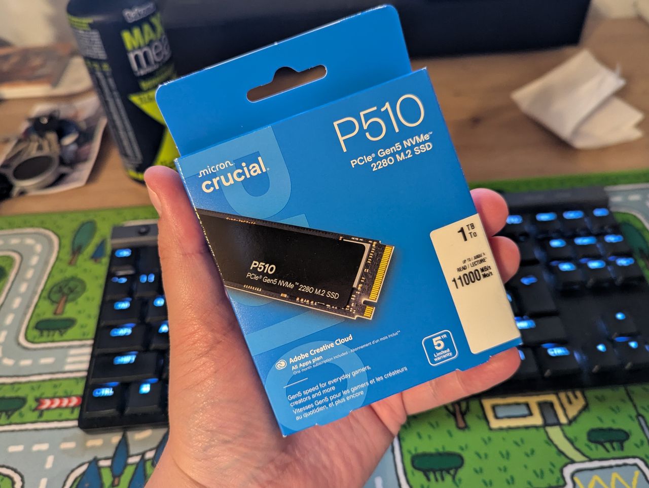 Dysk SSD PCIe 5.0, który osiąga zawrotne prędkości. Crucial P510 [Recenzja]