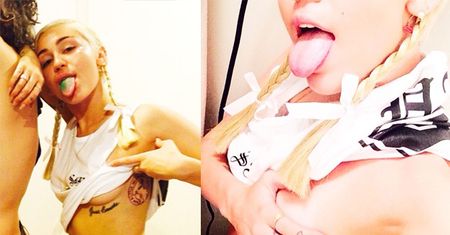 Miley zrobiła sobie TATUAŻ z psem! (ZDJĘCIA)