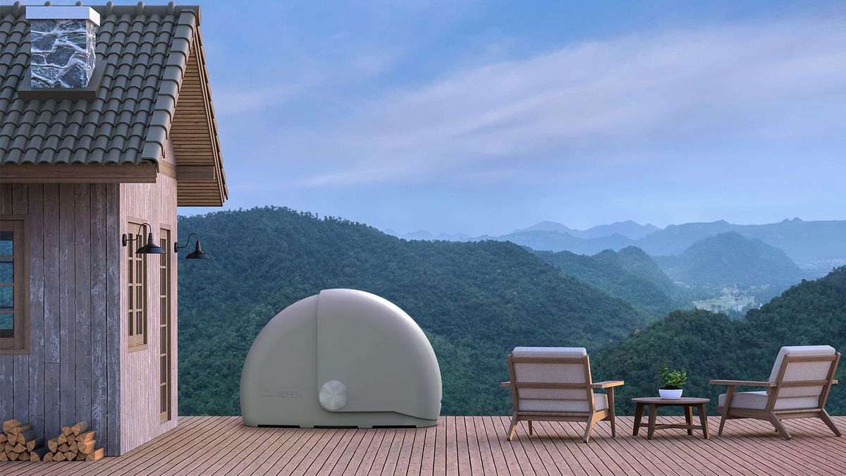 Alpen Bike Capsule - miniaturowy garaż na rower. Takiego schowka sąsiedzi będą ci zazdrościć 1