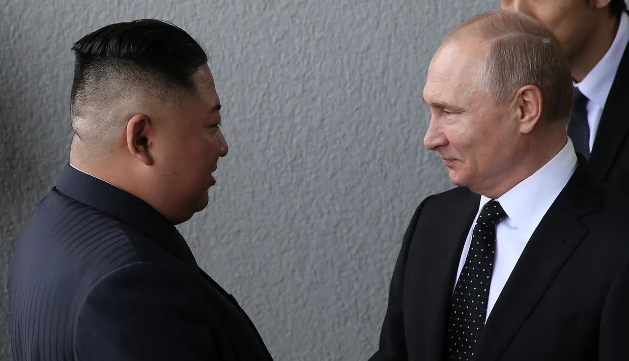 Kim Dzong Un i Władimir Putin