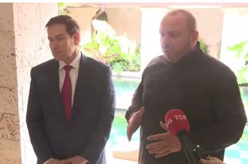 Działo się w nocy. Rozmowy pokojowe na Florydzie. "Zrobiliśmy postępy"