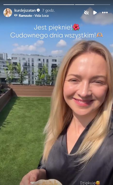 Barbara Kurdej‑Szatan mieszka w apartamencie z wielkim tarasem