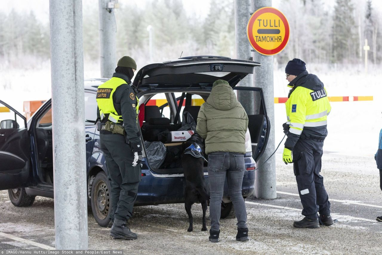 The border post is in Vartius