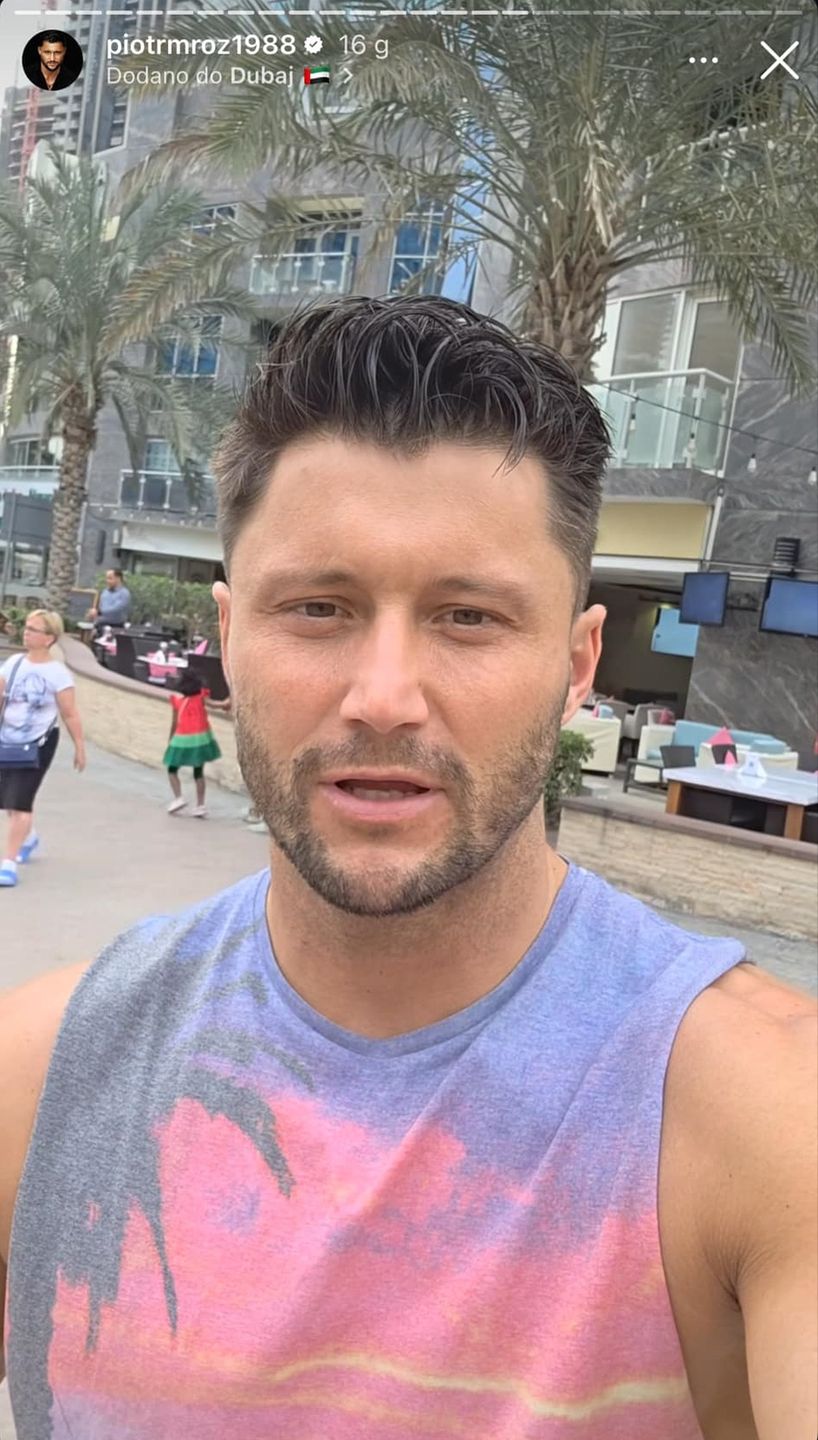 Piotr Mróz i Marta Krupa są razem w Dubaju?