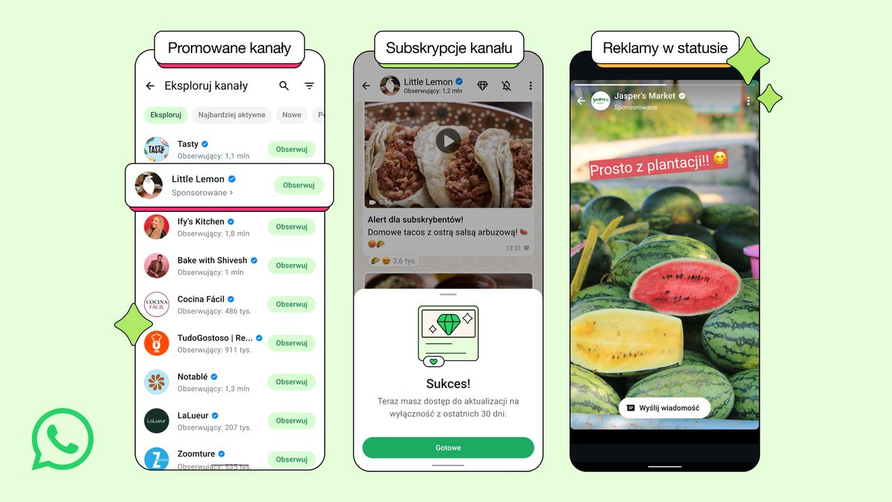 WhatsApp wprowadza narzędzia reklamowe do aplikacji