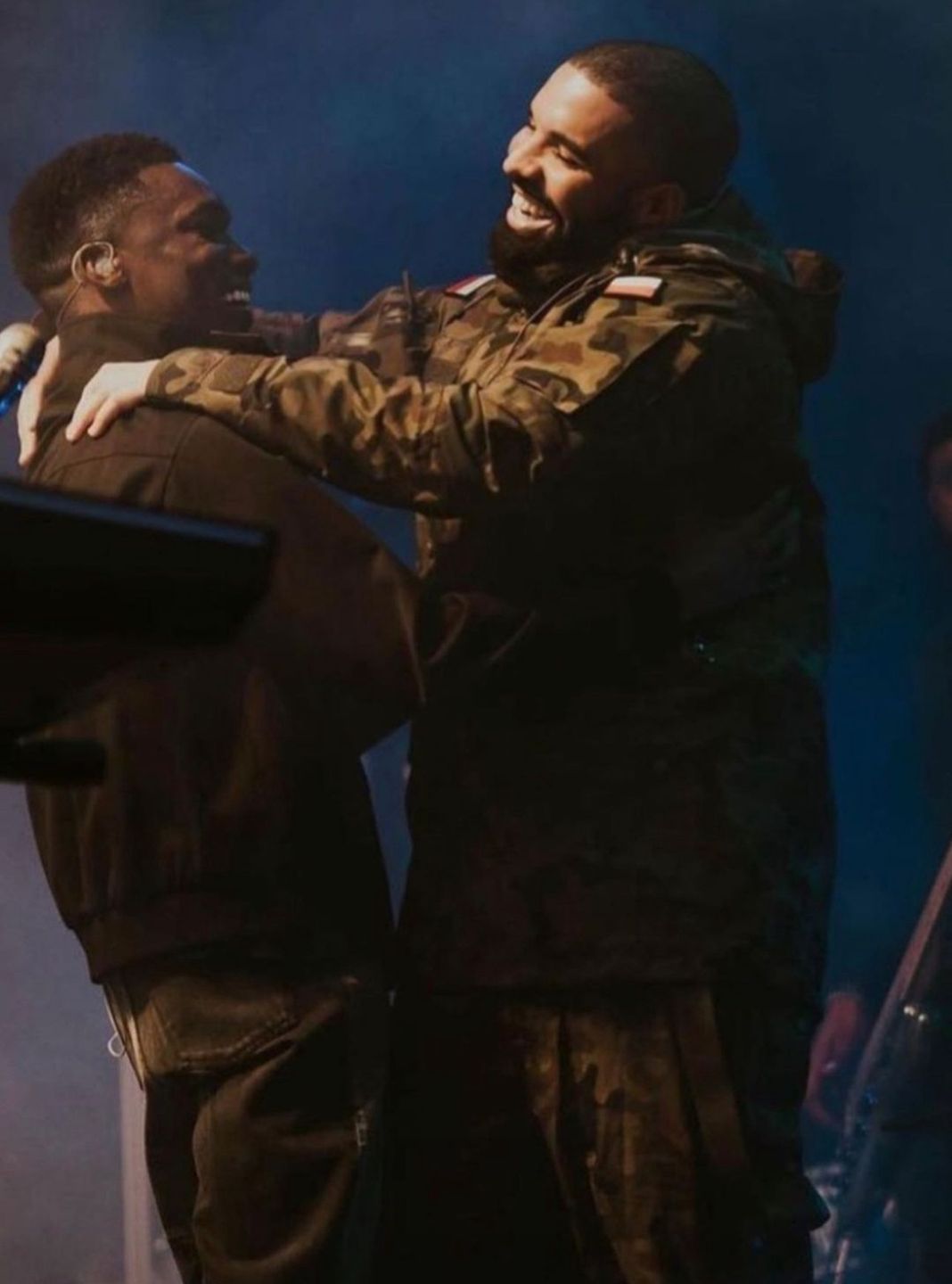 Drake na koncercie Giveona