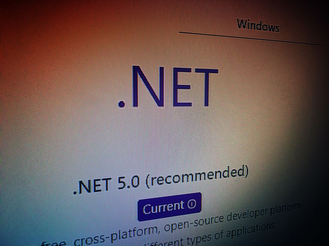 Czy .NET 5 powinien być zintegrowany z Windows?