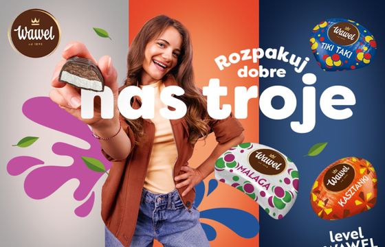 Wawel przypomina przebój reklamowy. Rusza kampania Malagi, Tiki Taki i Kasztanków