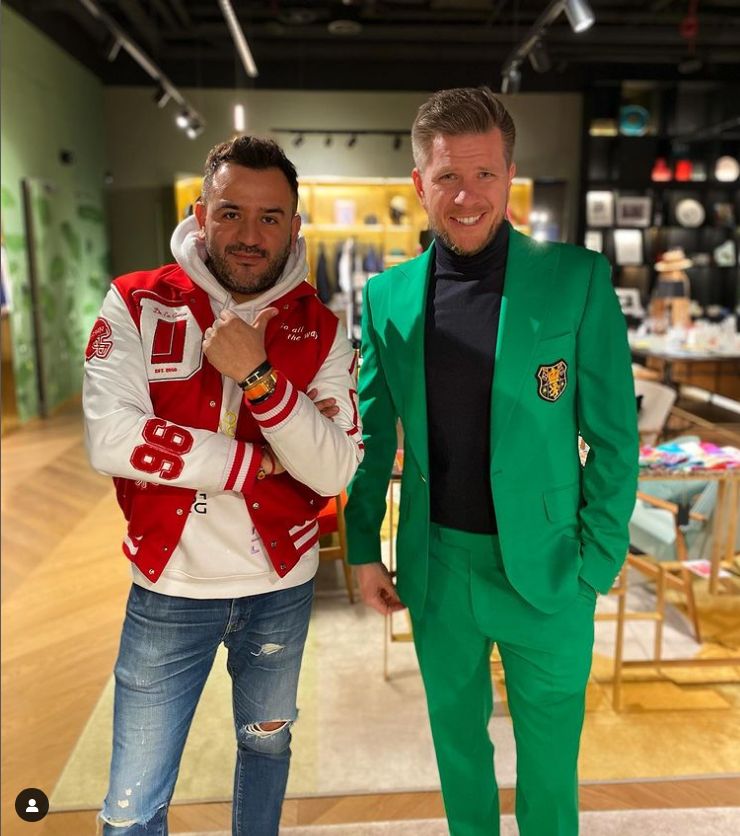 Filip Chajzer jest stałym klientem Rodrigo De La Garzy