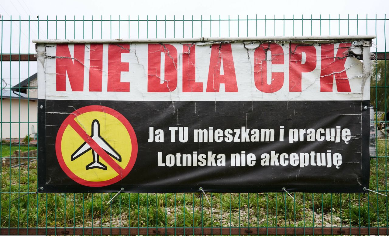 Budowa CPK budzi protesty w różnych częściach kraju