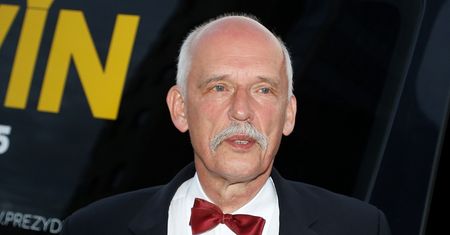 Korwin-Mikke zakażony. W takim jest stanie