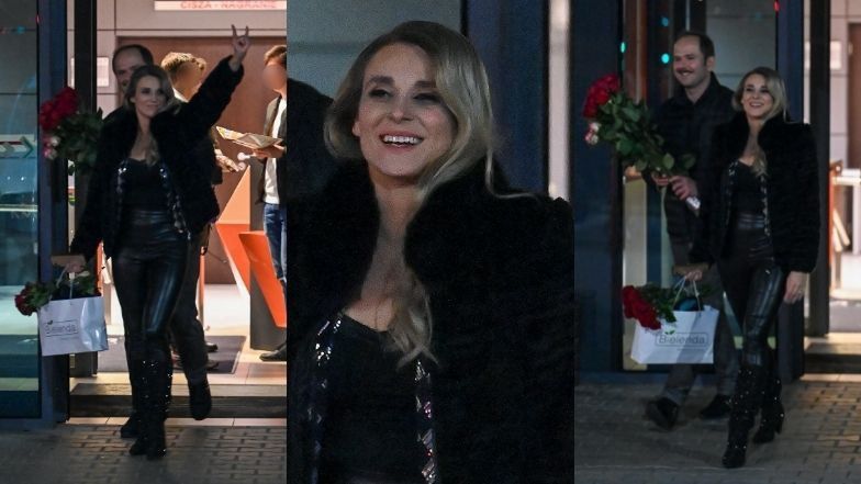 Gwiazdy i goście programu opuszczają studio po finale "Tańca z gwiazdami"