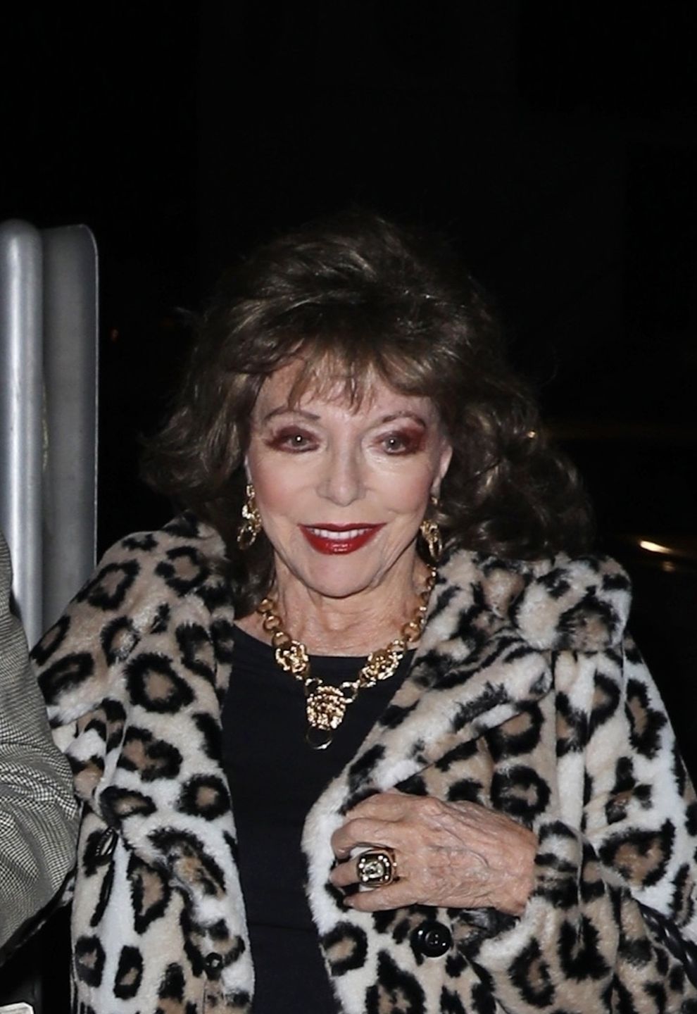 Joan Collins, Percy Gibson