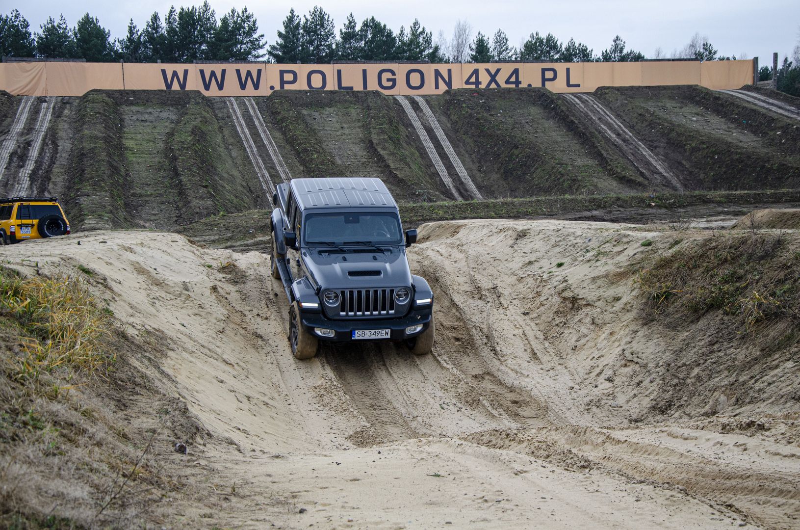 Jeep Gladiator na Poligonie4x4