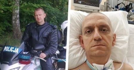 To stało się podczas służby. Potrzebna pomoc dla policjanta