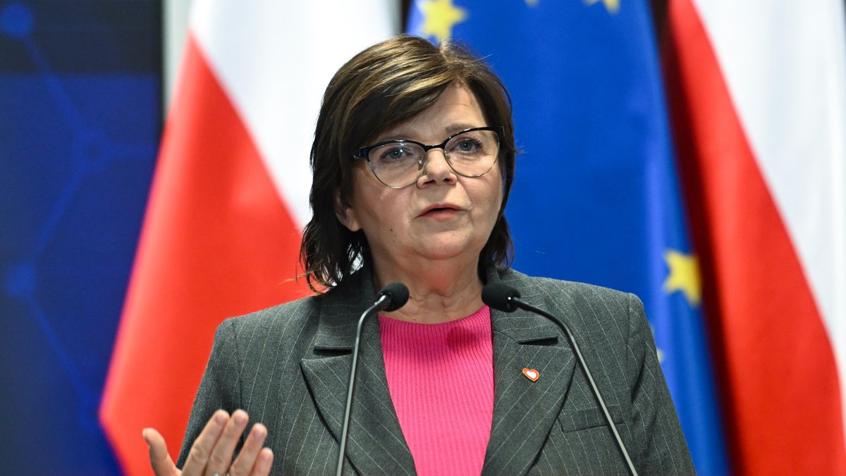 Minister zdrowia Izabela Leszczyna 
