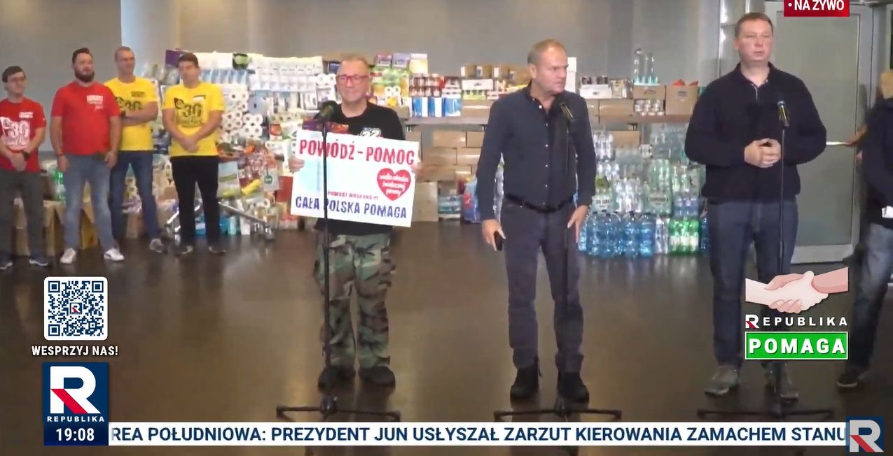 Materiał Telewizji Republika uderzający w WOŚP i Jerzego Owsiaka