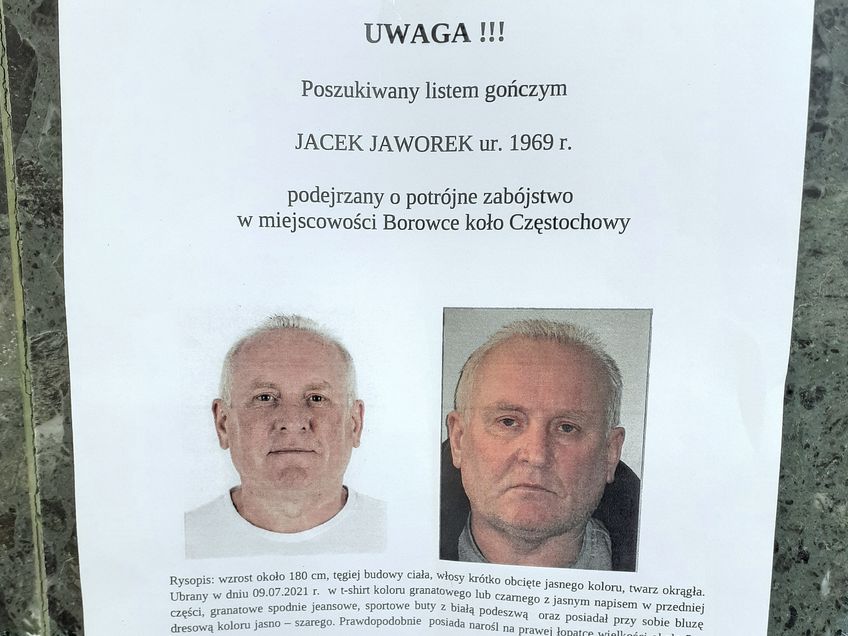 Jacek Jaworek, podejrzany o zamordowanie brata, jego żony i 17-letniego syna, jakby zapadł się pod ziemię
